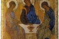 Andiei Rublev. Icon of the Old Testament Trinity. C. 1408. Tretyakov Gallery, Moscow